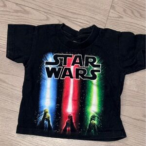 MAD Engine Star Wars Kids Tee - Black with Multicolor Design